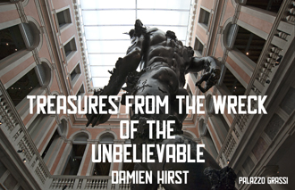 03 Damien Hirst Tresaures from the Wreck of the Unbelievable Black and White by Angela Molteni